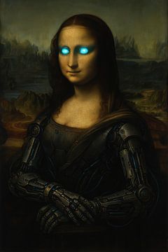 Mona Lisa Futuristisch