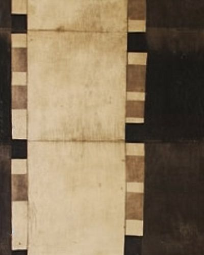 Modern abstract in earth tones by Studio Allee