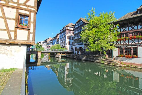 La Petite France, historical old town quarter of Strasbourg