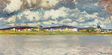 Claude Monet,View of Argenteuil