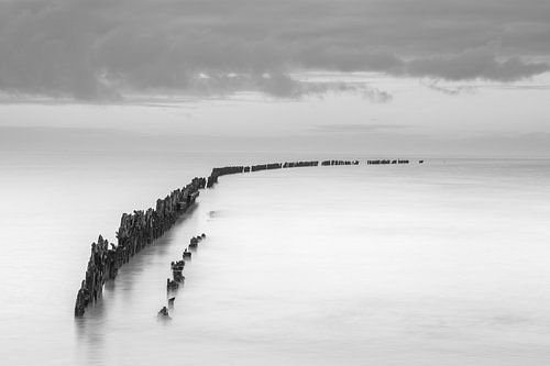 Golfbrekers in de Waddenzee