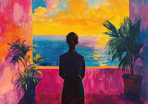 Matisse inspiriert Mediterran Meer Meerblick Fauvismus