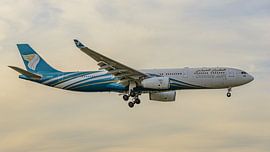 Oman Air Airbus A330-300 Passagierflugzeug. von Jaap van den Berg