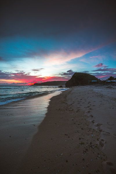 Coucher de soleil à Lombok par Andy Troy