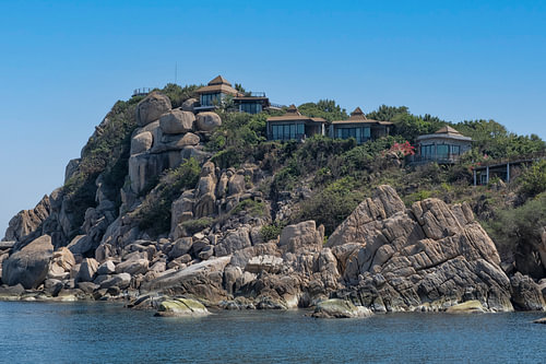 The hills of Koh Tao