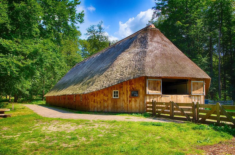 Sheepfold on the Salland Ridge by tiny brok