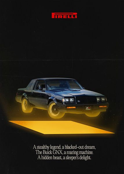 Buick GNX Vintage par Ali Firdaus