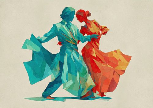 Dance Colour by Wonderful Art