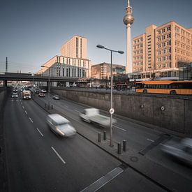 Alexanderplatz Rush hour von Sven Hilscher