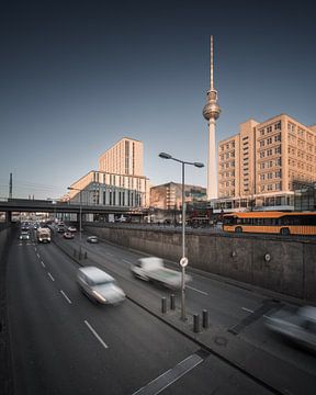 Alexanderplatz Rush hour by Sven Hilscher
