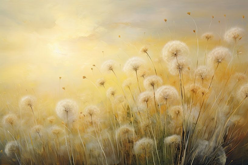 Dandelions by Eye catching paintings