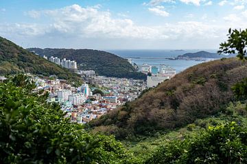 Gamcheon, Busan, Zuid Korea van Annemarie Arensen