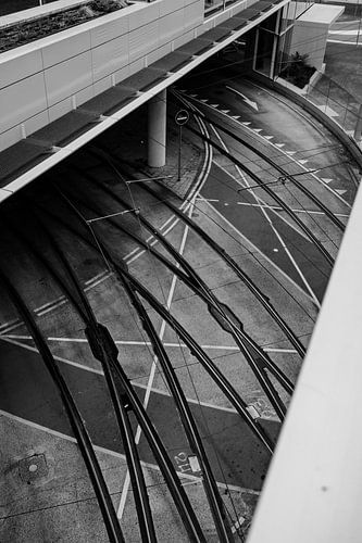Treinspoor van boven | Utrecht Centraal Station Nederland