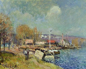 Alfred Sisley,De Seine in Port-Marly