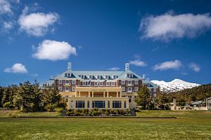 Hotel Chateau Tongariro im Tongariro Nationalpark, Neuseeland