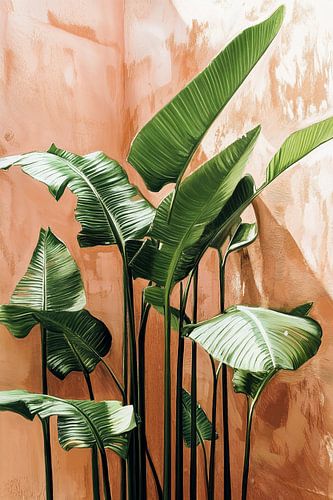 Bananenpflanze aus Terrakotta