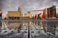 Ice-cold Theatre Square