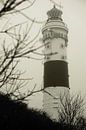 Kampen lighthouse - colorless by Stephan Zaun thumbnail