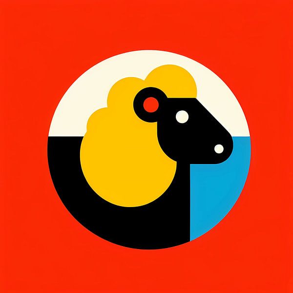 Sheep graphic by Tatjana Korneeva