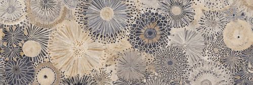 Floral explosion in Neutral Shades