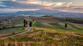 Die Gladiator Road, Toskana von Teun Ruijters