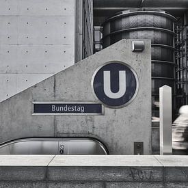 U Bahnstation von Foto Oger