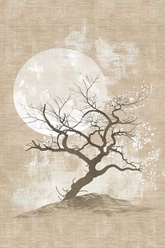 Moonlight Painting by Modern Collection