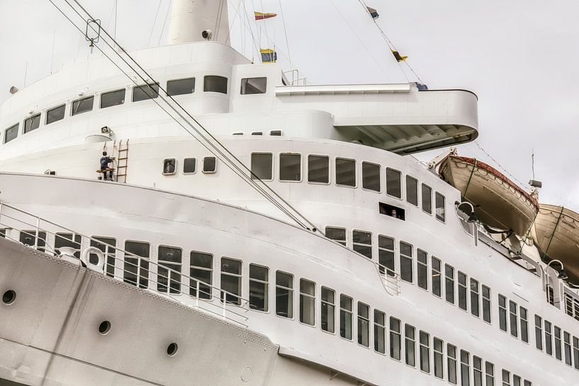 Brug van het Stoomschip Rotterdam par John Kreukniet