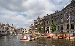 Le Damrak à Amsterdam sur Ivo de Rooij
