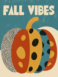 Herfststemming met pompoen van Frank Daske | Foto & Design