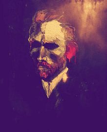 Vincent van Gogh Pop Art PUR Serie No.1 von Team W 32 Gallery