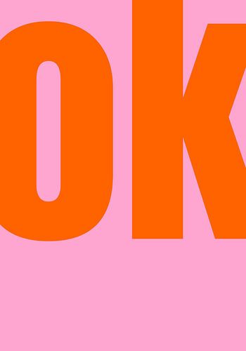 Gedurfd roze statement