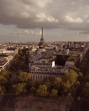 Eiffeltoren in Parijs. van guido ijzerman