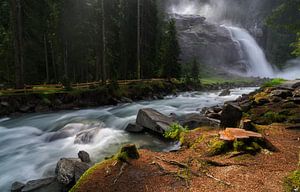 Krimmler Wasserfall von Jos Pannekoek