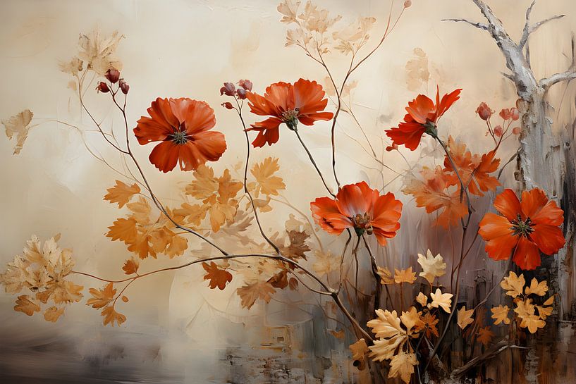 Beautiful floral greeting by Heike Hultsch