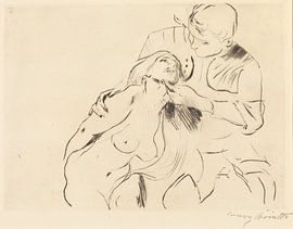 Lovis Corinth - La Réconciliation, 1914 sur Atelier Liesjes
