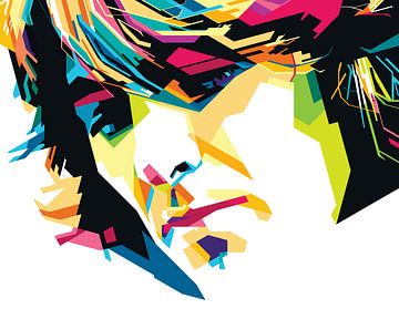 George Harrison in Pop Art von SW Artwork