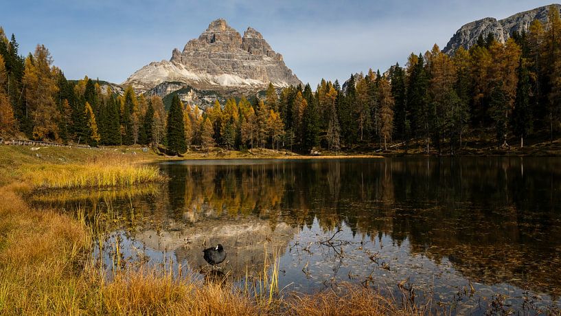 Between Lago d'Antorno and the Tre Cime di Lavaredo by Teun Ruijters