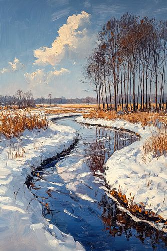 Serenity in the Dutch Winter