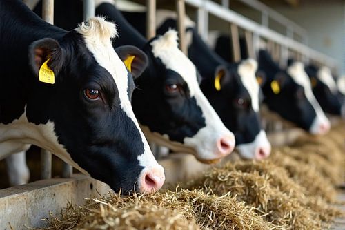 Bauernhof-Rhythmus Kühe von Kleurenrijk