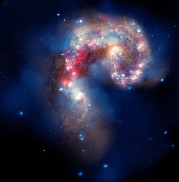 Hubble Photo de la nébuleuse spatiale