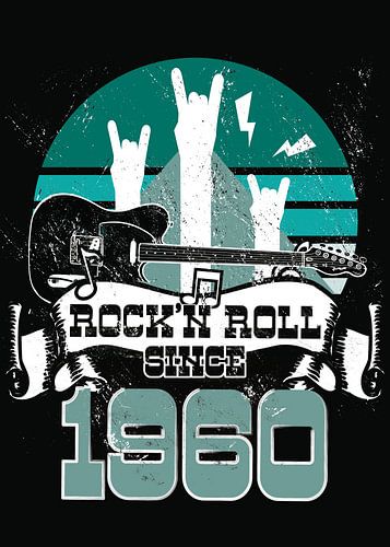 Rock N Roll sinds 1960 Vaderdag cadeau voor vaders