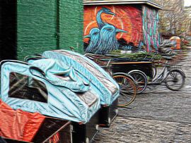 Danish Bicycle Pushchair by Dorothy Berry-Lound