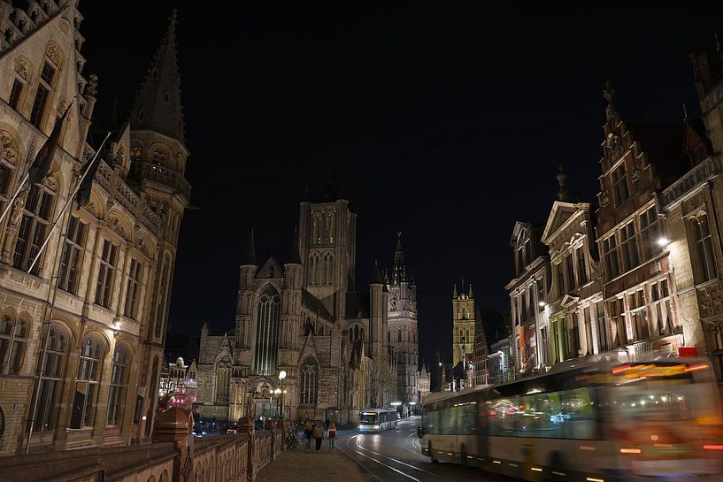 Gent st. Baafskathedraal van Ger vd Broek natuurfotografie