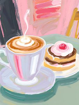 Kaffee en Kuchen van Ohkimiko