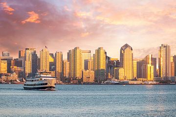 Golden Evening In San Diego