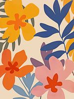 Vintage, Summer Flowers IV