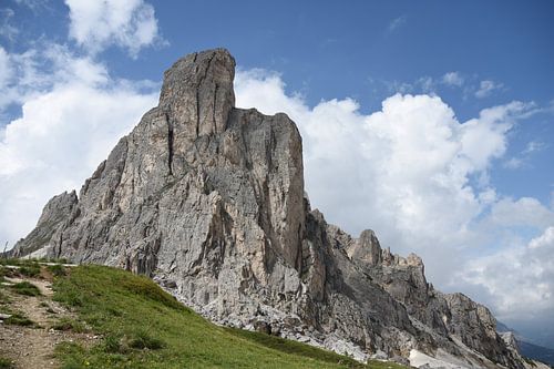 a mountain in the Dolomites