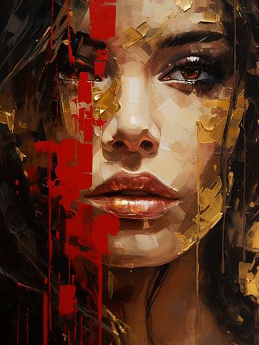 Modern Abstract Portrait