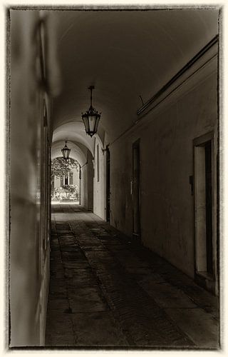 Winkelstraat Rimini Italië